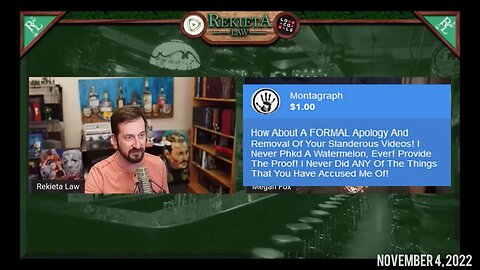 Throwback to that time @Montagraph​⁠ asked for a retraction