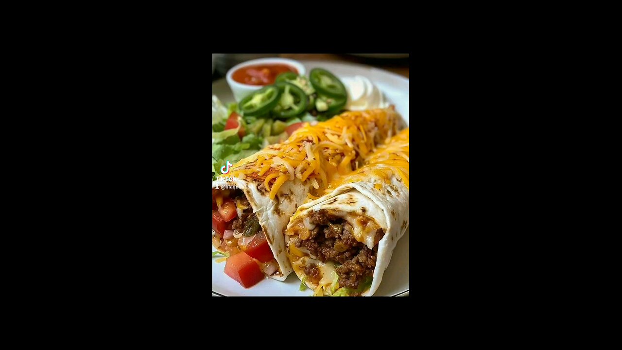 beef and cheese burrito