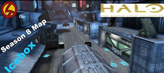 Halo MCC Season 8 Beta Multiplayer Map Icebox | Showcase