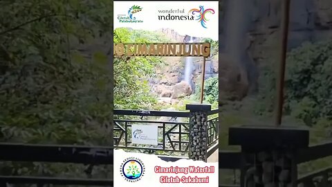 Cimarinjung Waterfall #short #shortsvideo #sukabumi
