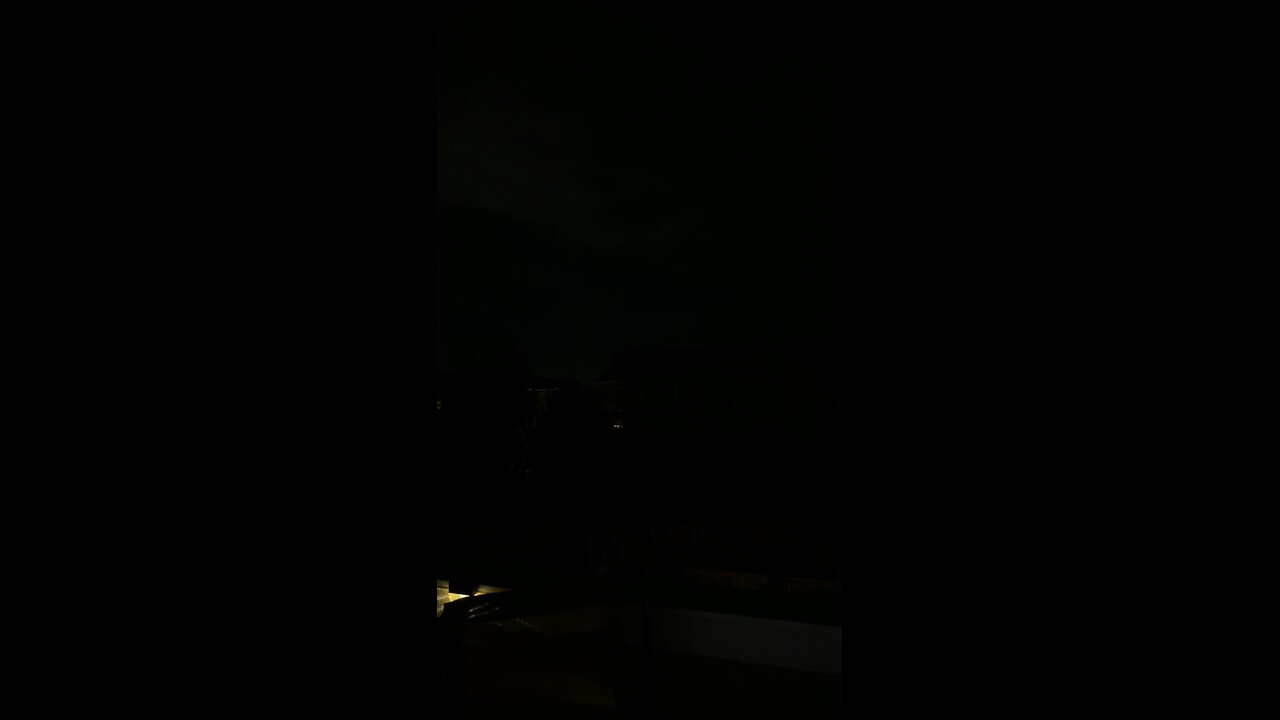 It’s night time