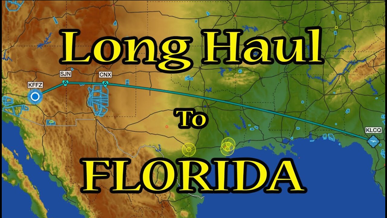 Florida Long Haul | Piper Malibu Phoenix to Florida