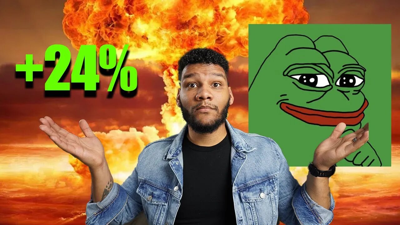 PEPE Coin Exploding Again +24% || What Is Really Happening Right Now?