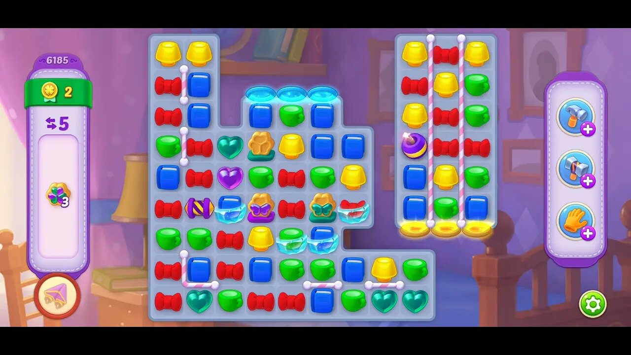 Playrix Homescapes Gameplay Walkthrough Level 6185