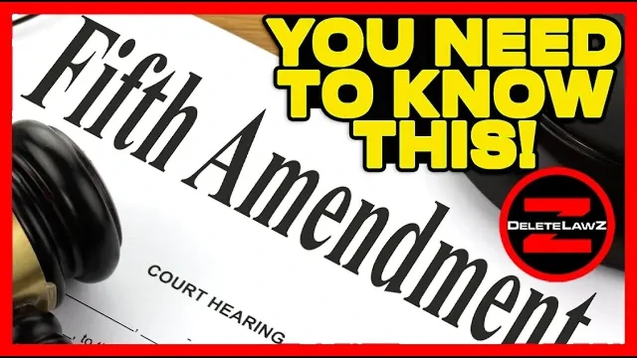 STOP ASKING "WHY'D YOU PULL ME OVER" -ANSWER "YOU KNOW WHY I PULLED YOU OVER" WITH THE 5TH AMENDMENT