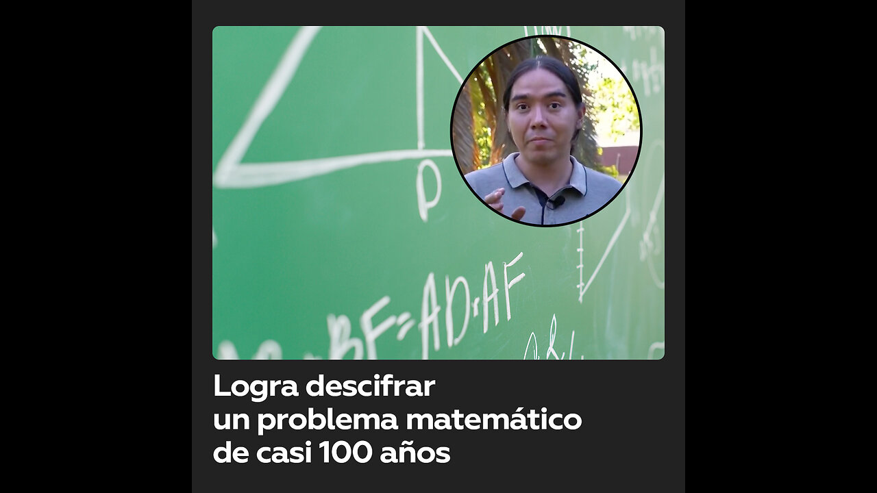 Premian a chileno por resolver un problema matemático tras casi un siglo sin solución