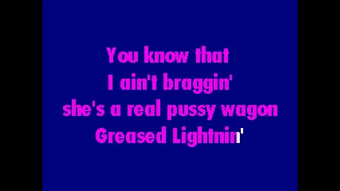 LBL13 07 Grease Grease Lightning