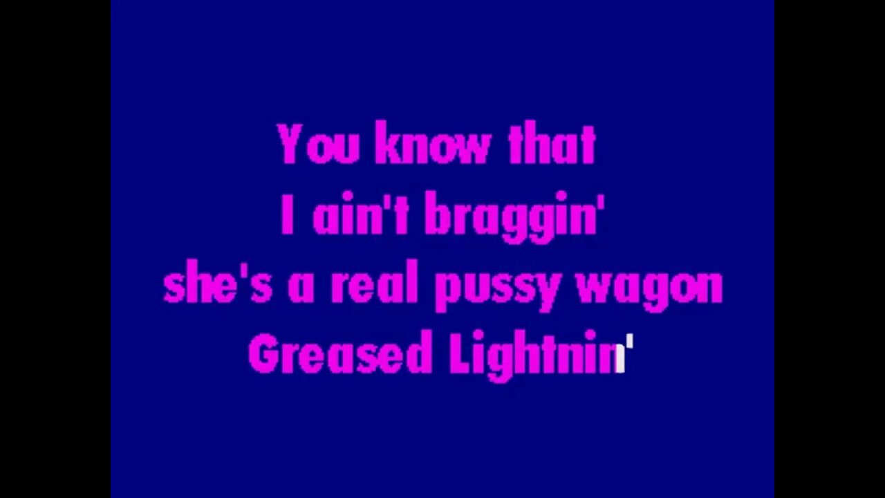 LBL13 07 Grease Grease Lightning