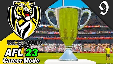 RICHMOND AFL 23 GRAND FINAL! AFL 23 Richmond Tigers: Management Career Gameplay #9