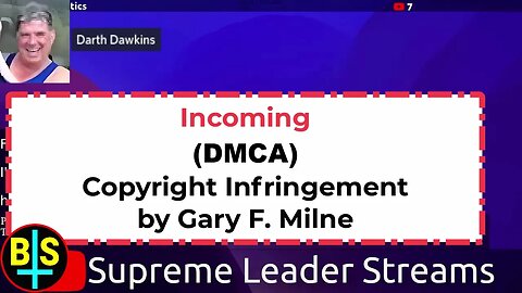 Copyright infringement by Gary F Milne