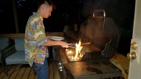 Steak Fondue in Northern Arizona