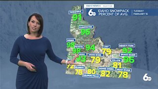 Rachel Garceau's Idaho News 6 forecast 2/16/21