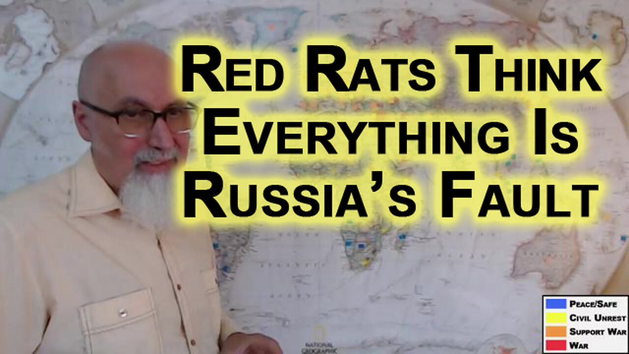 France at War With Russia: Western Red Rats Still Think Everything Is Russia’s Fault & “Putin Bad”