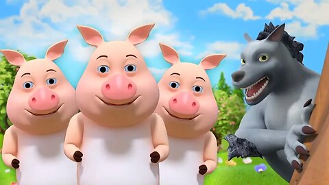 Three Little Pigs - Cartoon Songs & Nursery Rhymes by Little Treehouse