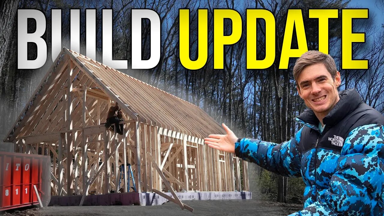 My Luxury Mountain Cabin is Almost Finished... (Site tour)