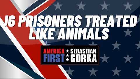 J6 Prisoners treated like animals. Cynthia Hughes with Sebastian Gorka on AMERICA First