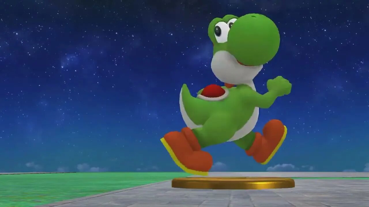 Super Smash Bros U- Yoshi | Star Fox | Toon Link