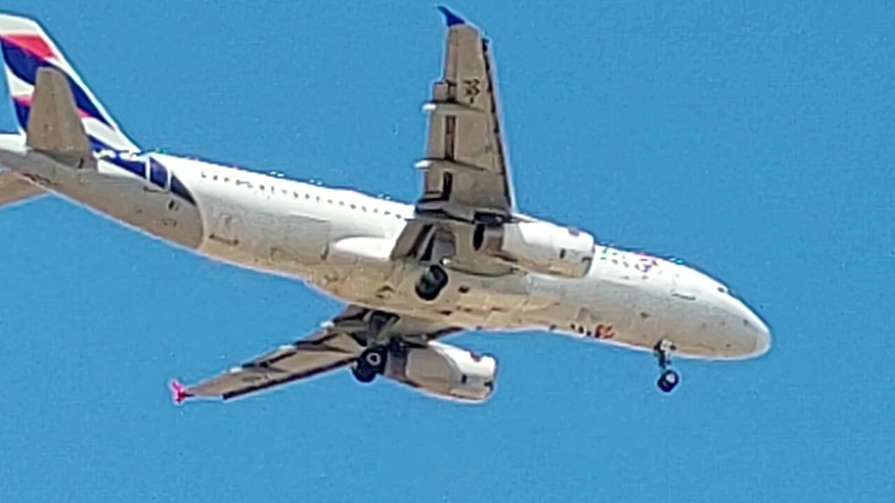 Airbus A320 PR-MAG coming from Teresina to Fortaleza