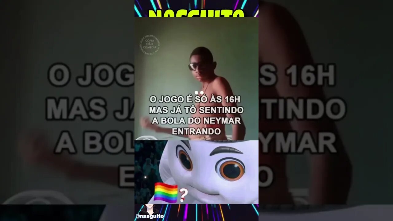 Memes em imagens - SENTINDO A BOLA DO NEYMAR ENTRANDO #shorts