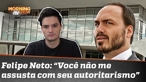 Felipe Neto é intimado por chamar Bolsonaro de genocida