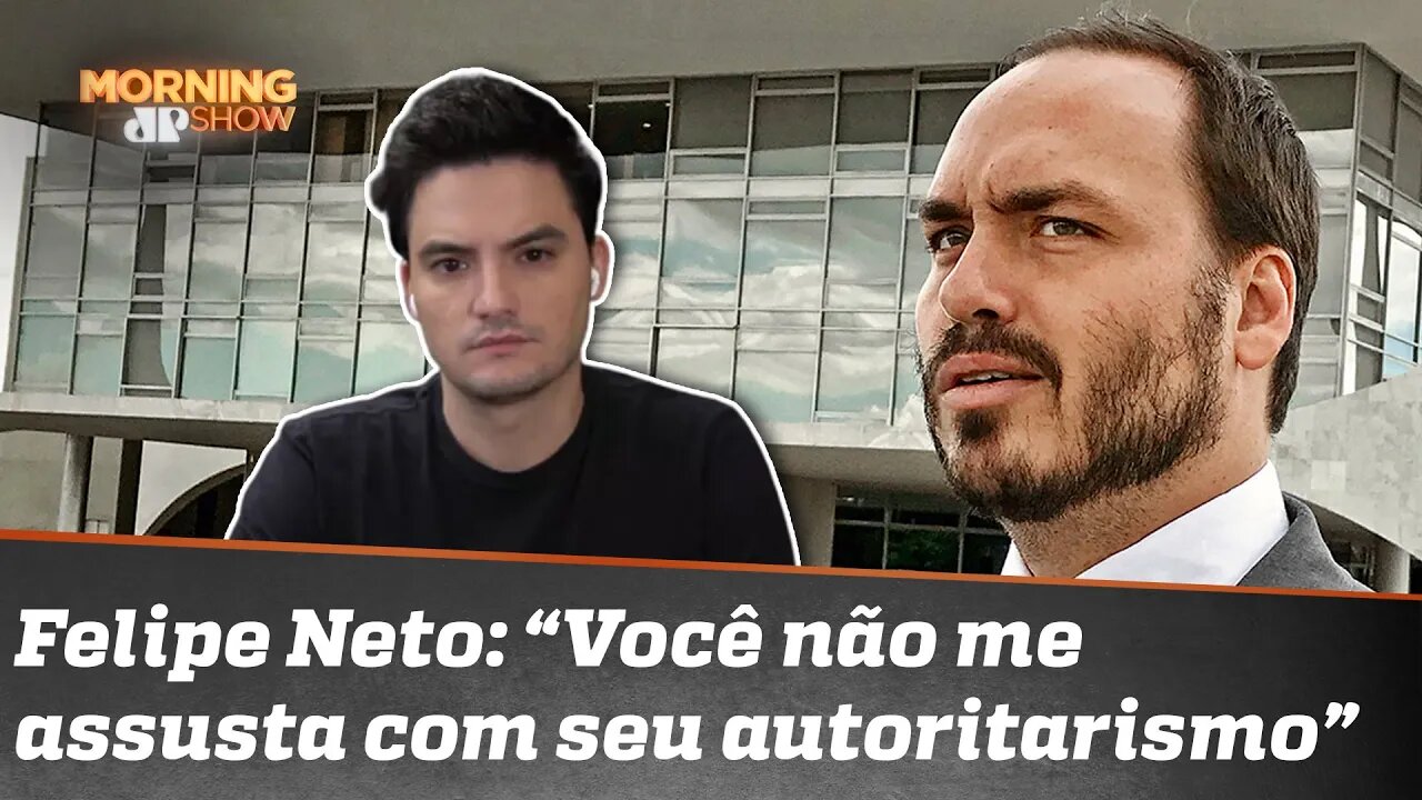 Felipe Neto é intimado por chamar Bolsonaro de genocida