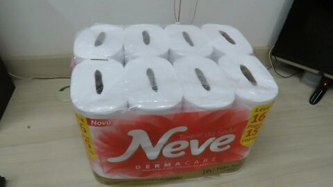 2º Neve Papel Higiênico Toque de Seda, 16 rolos - Leve 16 Pague 15 - Amazon.com.br