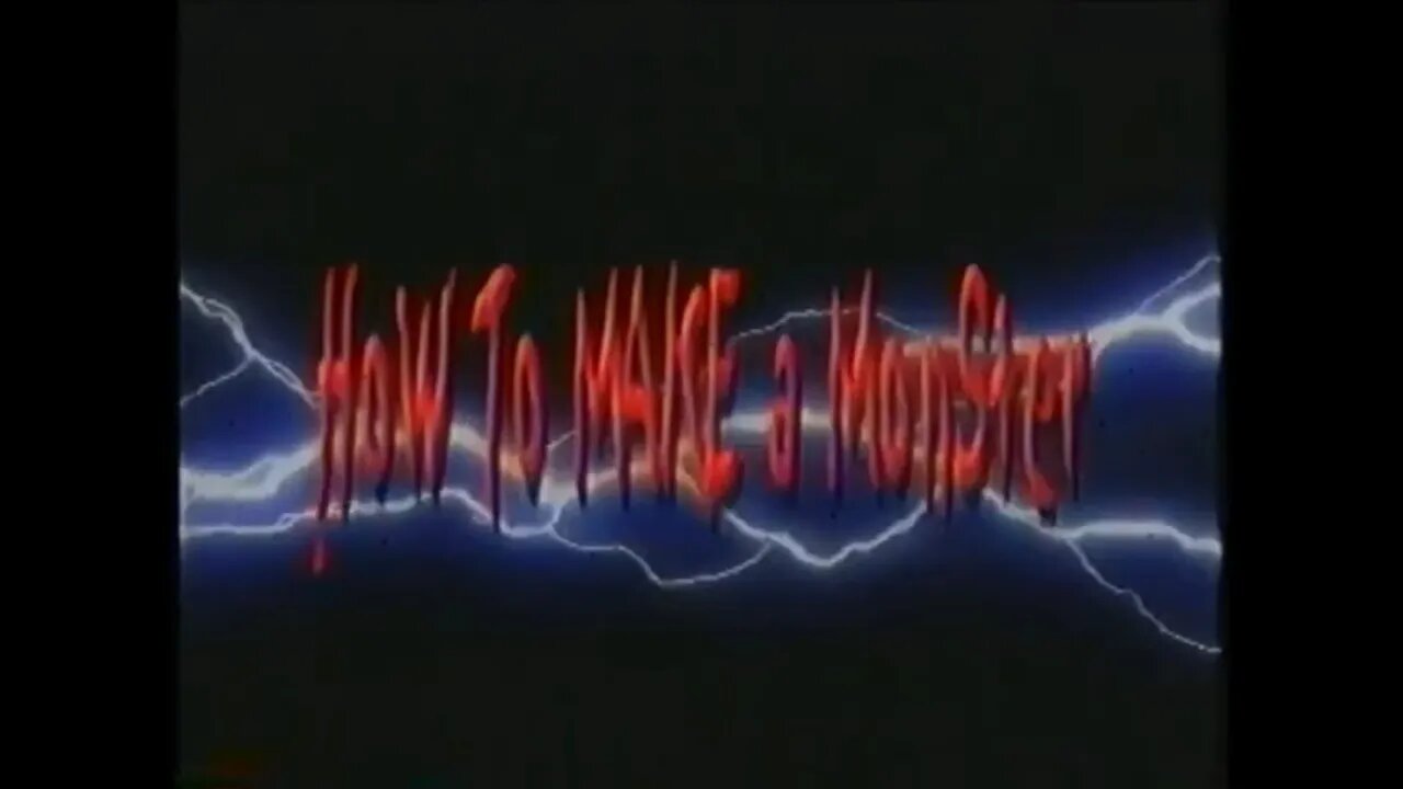 CREATURE FEATURES presents HOW TO MAKE A MONSTER (2001) Trailer [#VHSRIP #howtomakeamonster]