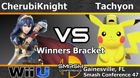 ATR|CherubiKnight (Lucina) vs. Tachyon (Pikachu) - SSB4 Winners R4 - SC47