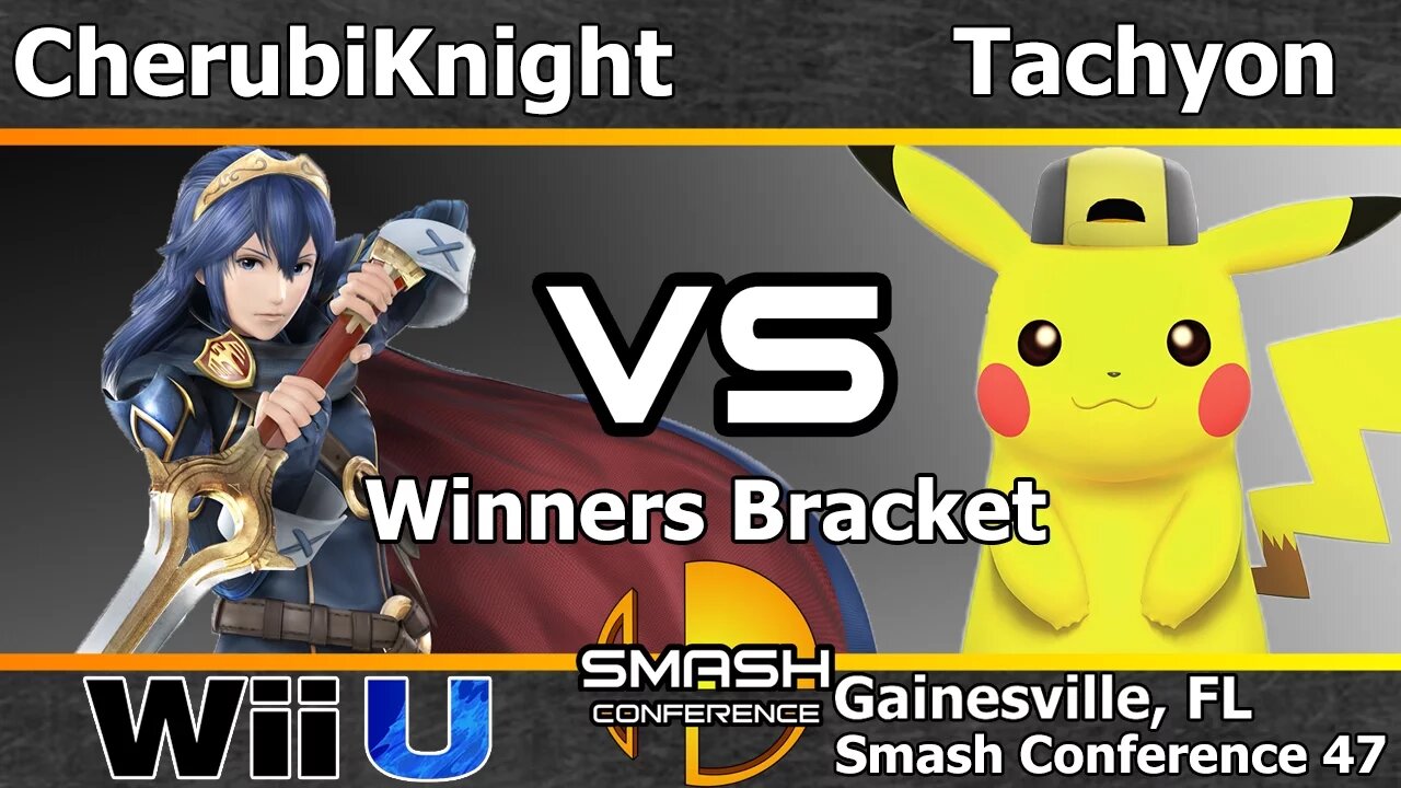 ATR|CherubiKnight (Lucina) vs. Tachyon (Pikachu) - SSB4 Winners R4 - SC47