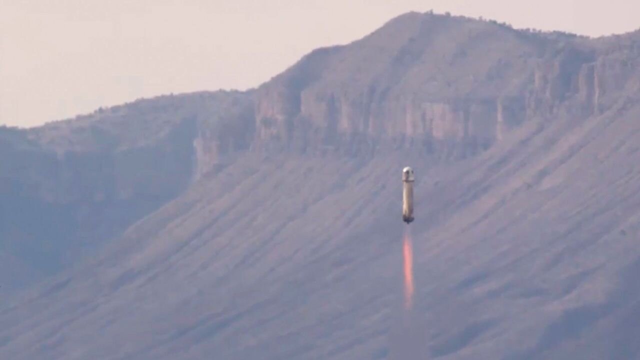 Blue Origin Returns To Space And Launches New Shepard Rocket