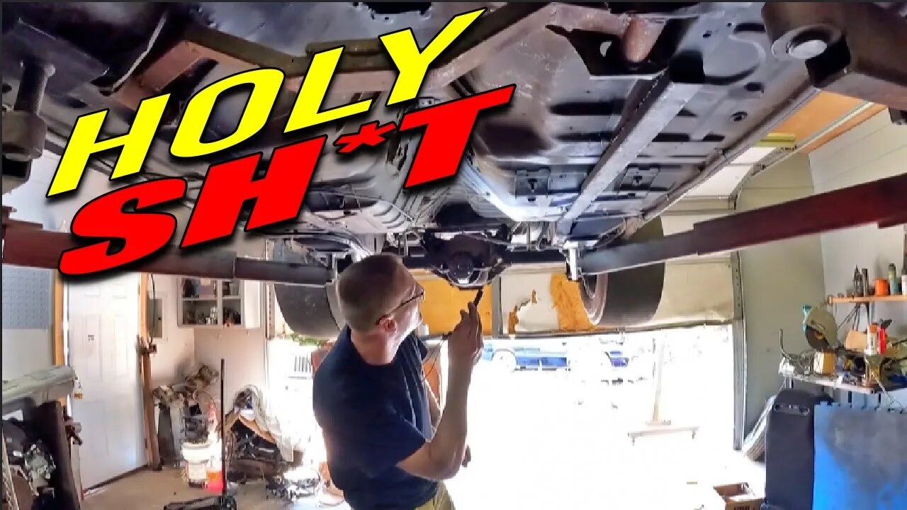 We find all kinds of EPIC SH*T under our race fox body!