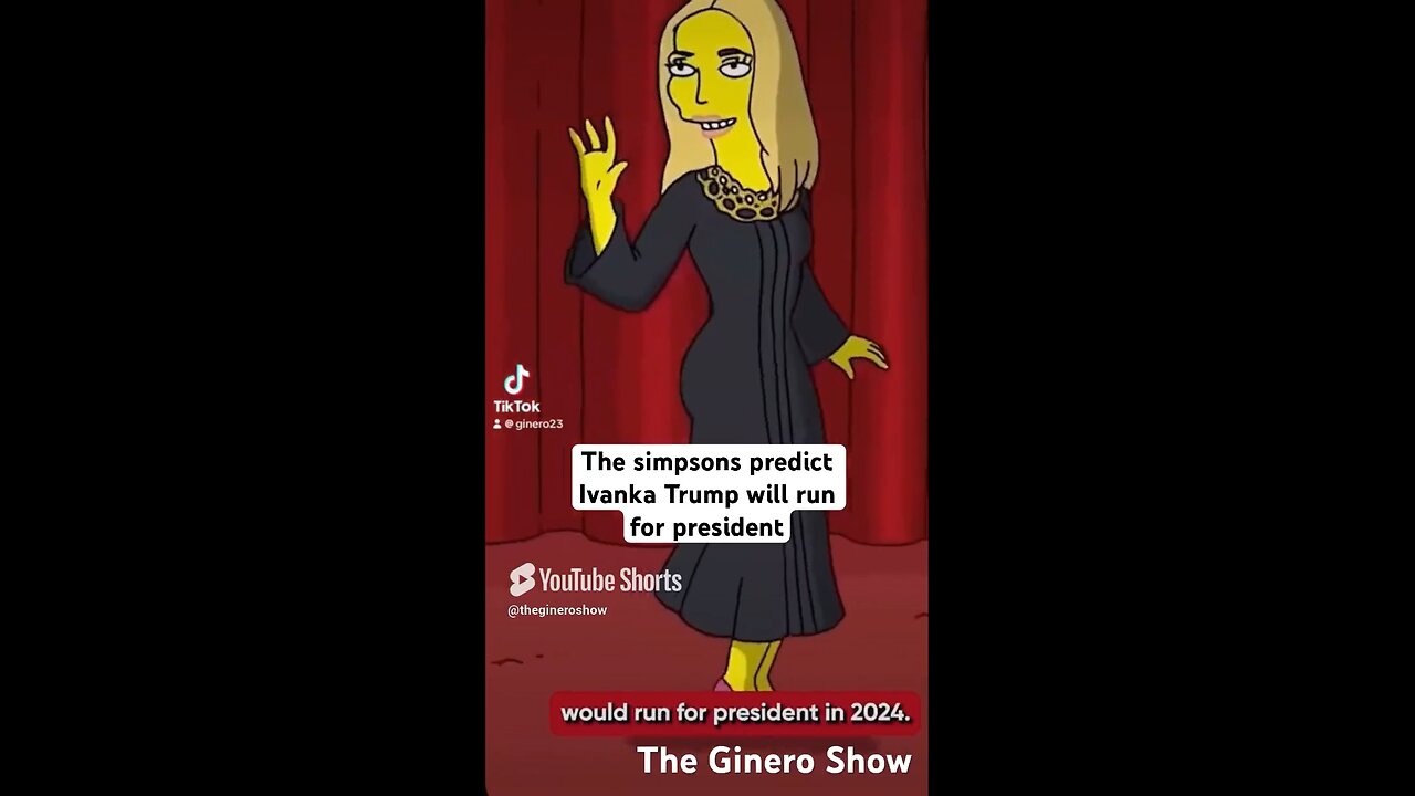 Simpsons say Ivanka Trump will run for president next?