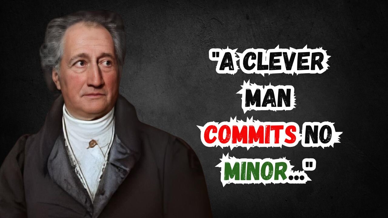 The Hidden Inspiration in Goethe's Words You Need to Know | Thinking Tidbits