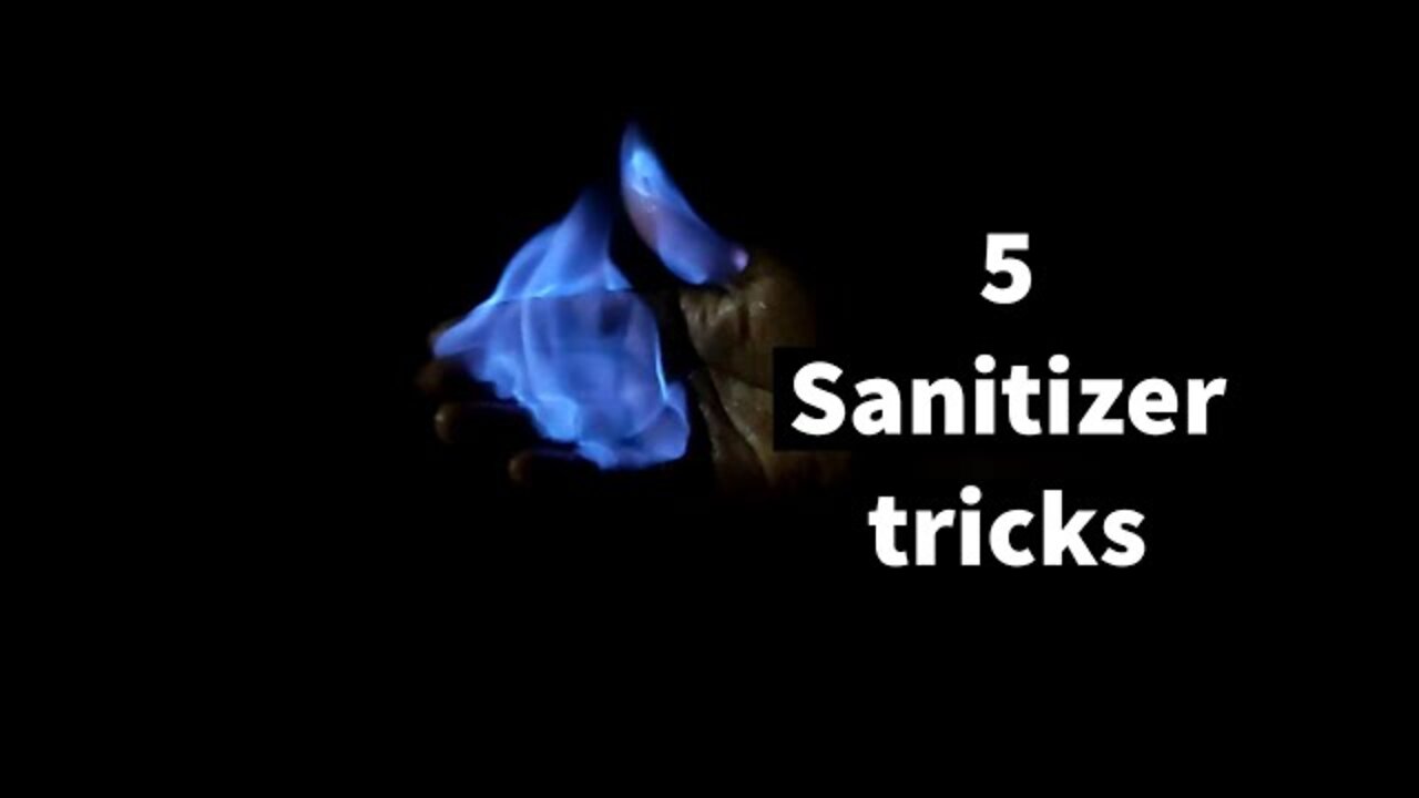 5 Sanitizer Tricks | VIRAL VIDEO | Science Experiments | Experiments and Hacks |