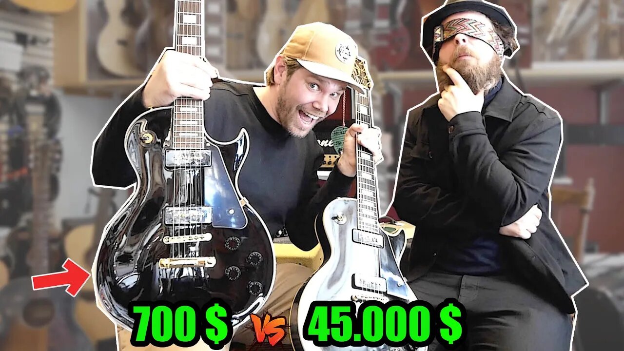 700 vs 45.000$ guitar (...can you hear the difference?)