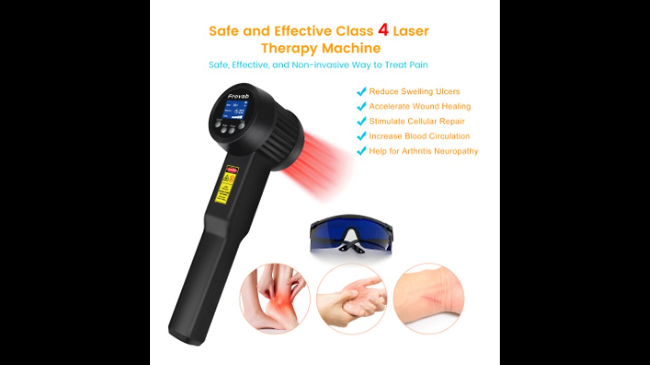 305W High Intensity Laser Therapy HILT Painless Laser Treatment for Herniated