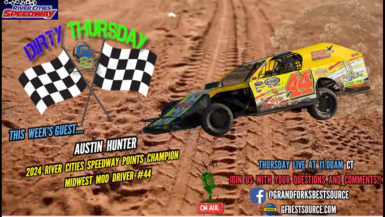 RCS Dirty Thursday - with 2024 RCS Midwest Mod Points Champion, #44 Austin Hunter