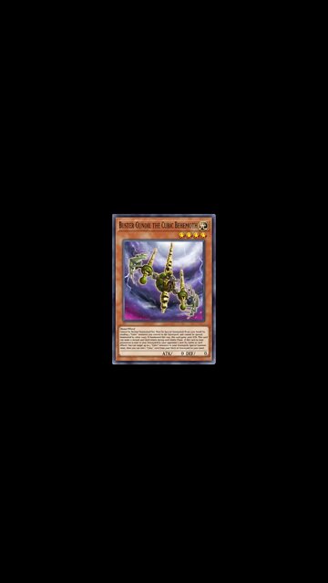 Yu Gi Oh! Buster Gundil Behemoth