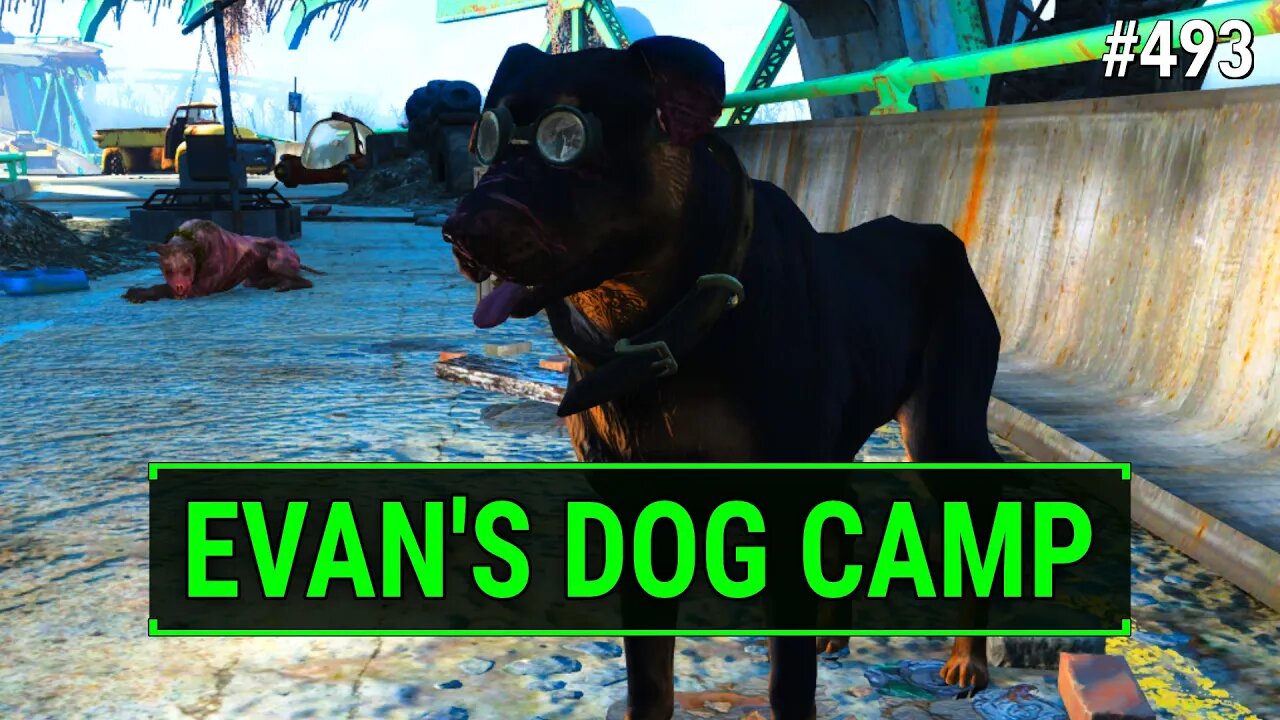 Fallout 4 Unmarked - Exploring Evan's Dog Camp | Ep. 493