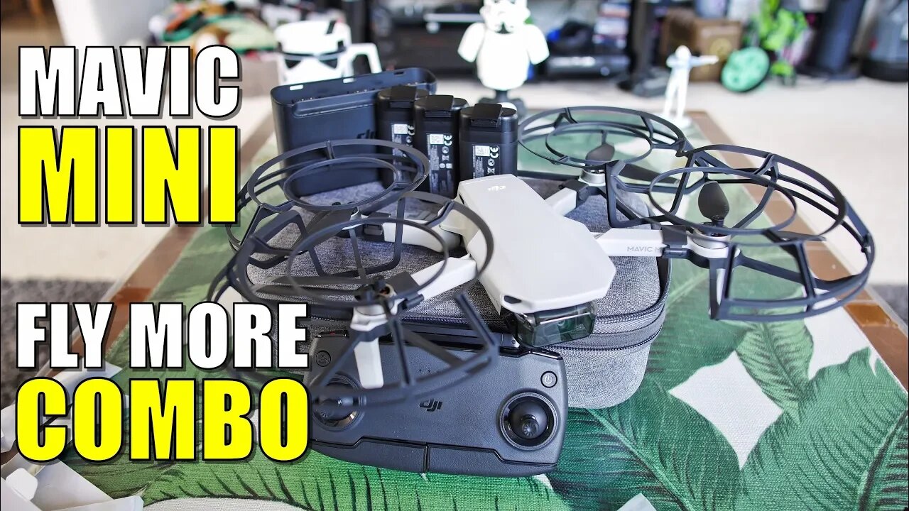 DJI Mavic Mini FLY MORE COMBO Unboxing, Inspection & Setup