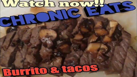 7 simple steps to mushroom steak burritos & tacos🌯🌮🍻