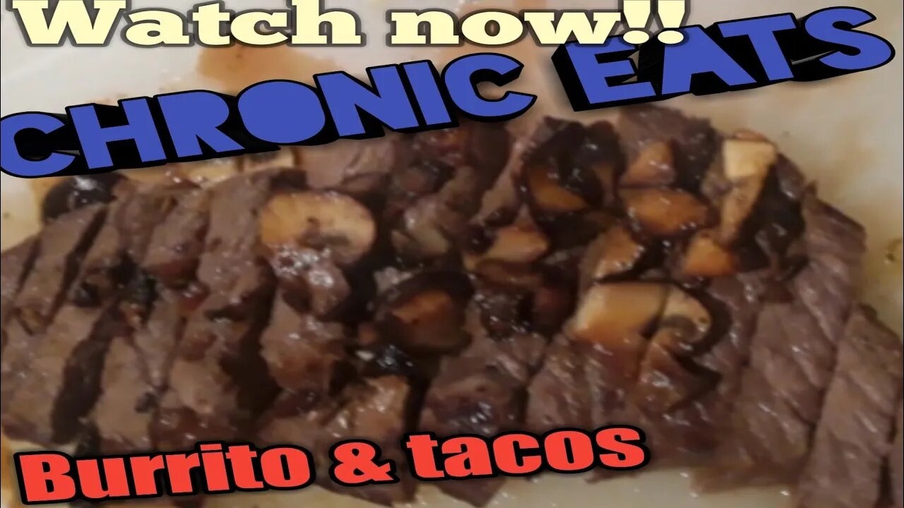 7 simple steps to mushroom steak burritos & tacos🌯🌮🍻