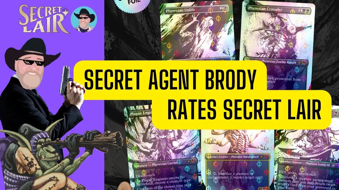 🕵️🕵️ Secret Agent Brody's Secret Lair review 3rd #MTG #finance 🙊㊙️