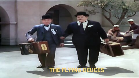 The Flying Deuces Colorized