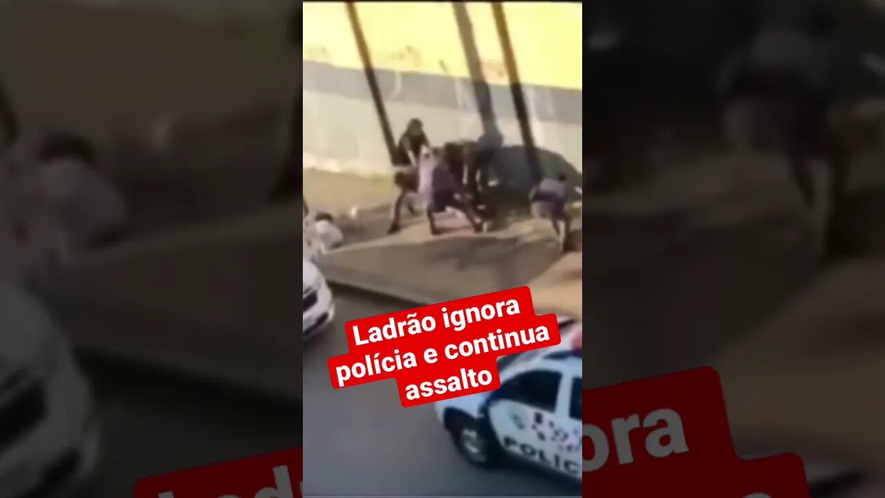 Polícia ignorada por bandido #aracaju #defesapessoal #kravmaga #segurança #luta #autoestima #mma