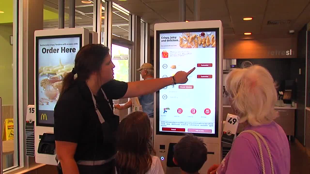 McDonalds new kiosks: Customers react