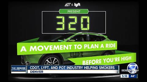 CDOT, Lyft and Marijuana Industry Group partner to stop Coloradans from driving high