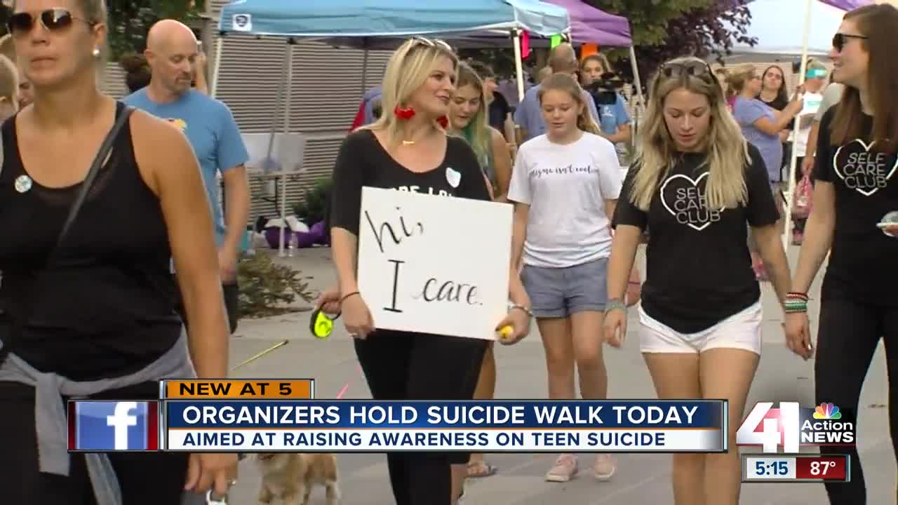 Thousands attend walk to fight teen suicide