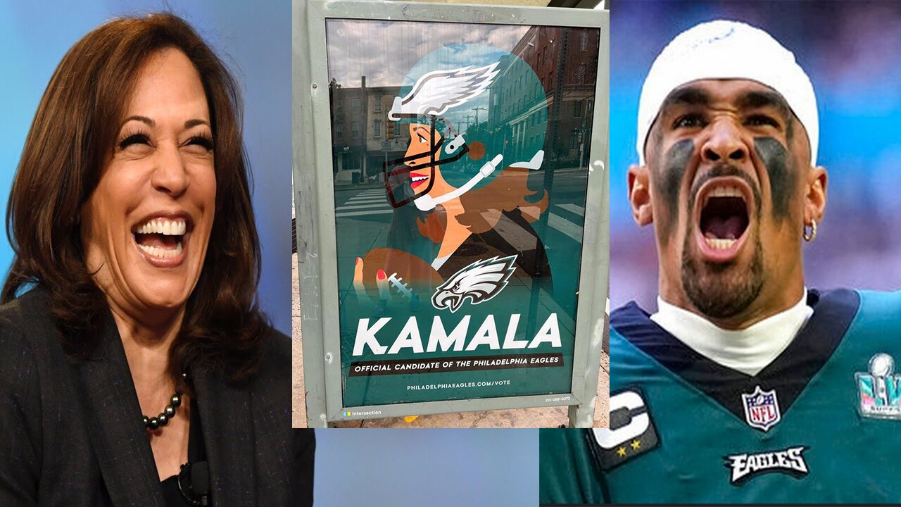 Philadelphia Eagles PANIC! Make a statement after ads show them ENDORSING Kamala for President!