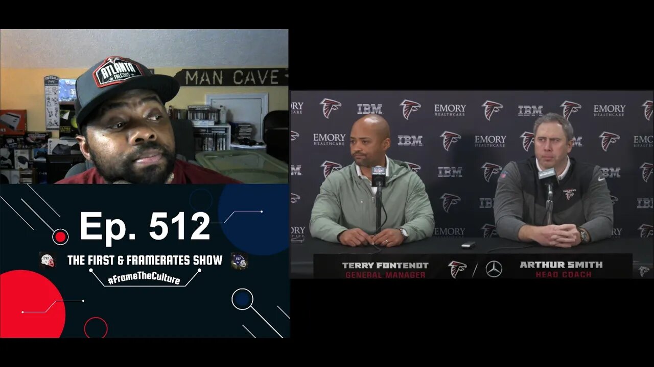 Ep. 512 Atlanta Falcons End Of Season Press Conference Reaction